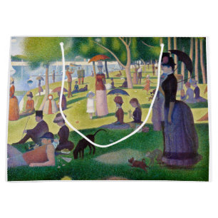 Georges Seurat - Ein Sonntag auf La Grande Jatte Große Geschenktüte