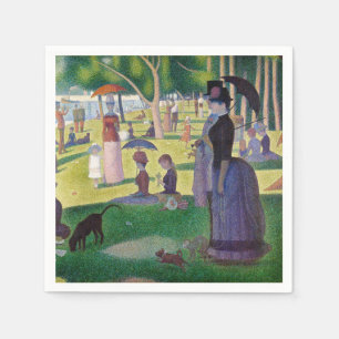 Georges Seurat - Ein Sonntag auf La Grande Jatte Serviette