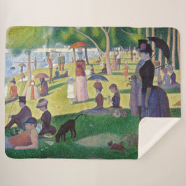 Georges Seurat - Ein Sonntag auf La Grande Jatte Sherpadecke