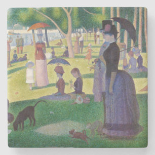 Georges Seurat - Ein Sonntag auf La Grande Jatte Steinuntersetzer