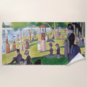 Georges Seurat - Ein Sonntag auf La Grande Jatte Strandtuch