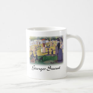 Georges Seurat - ein Sonntag auf La großes Jatte Kaffeetasse