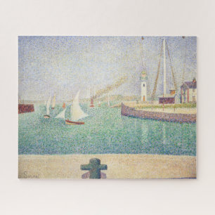 Georges Seurat - Eingang des Hafens von Honfleur  Puzzle