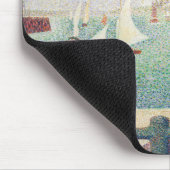 Georges Seurat - Eintritt in den Hafen von Honfleu Mousepad (Ecke)