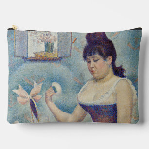 Georges Seurat - Junge Frau, die sich pudert Zubehörtasche
