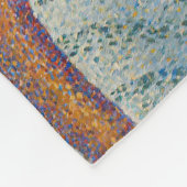 Georges Seurat - Junge Frau Powdering sich selbst Fleecedecke (Ecke)