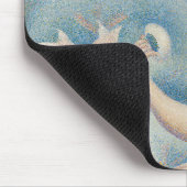 Georges Seurat - Junge Frau Powdering sich selbst Mousepad (Ecke)
