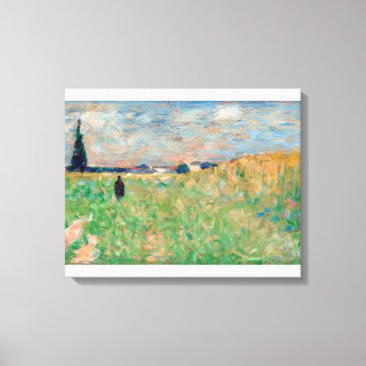 Georges Seurat Kunst Leinwanddruck (Vorderseite)