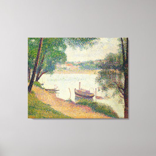 Georges Seurat Kunst Leinwanddruck (Vorderseite)