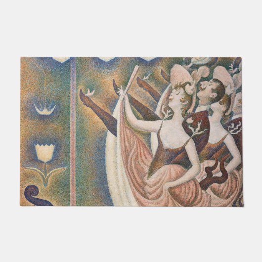 Georges Seurat - Le Chahut Fußmatte (Vorderseite)