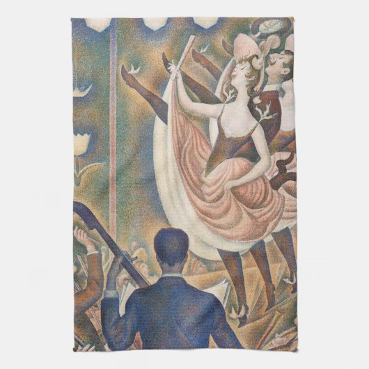 Georges Seurat - Le Chahut Geschirrtuch (Vertikal)