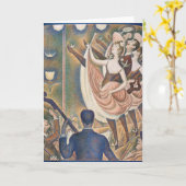 Georges Seurat - Le Chahut Karte (Gelbe Blume)