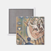 Georges Seurat - Le Chahut Magnet (Vorderseite/Rückseite)