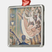 Georges Seurat - Le Chahut Ornament Aus Metall (Links)