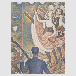Georges Seurat - Le Chahut Seidenpapier