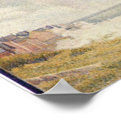 Georges Seurat - Le Crotoy flussabwärts Poster (Ecke)