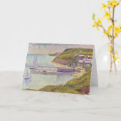 Georges Seurat - Port-en-Bessin at High Tide Karte (Gelbe Blume)