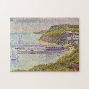 Georges Seurat - Port-en-Bessin bei Flut Puzzle