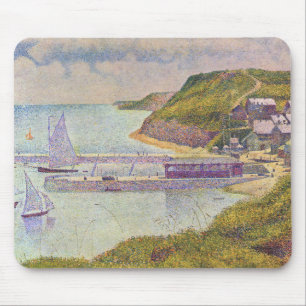 Georges Seurat - Port-en-Bessin bei Hochtide Mousepad