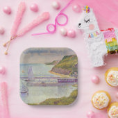 Georges Seurat - Port-en-Bessin bei Hochtide Pappteller (Party)