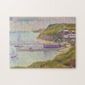 Georges Seurat - Port-en-Bessin bei Hochtide Puzzle (Horizontal)