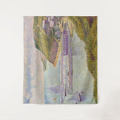 Georges Seurat - Port-en-Bessin bei Hochtide Wandteppich (Vorderseite)