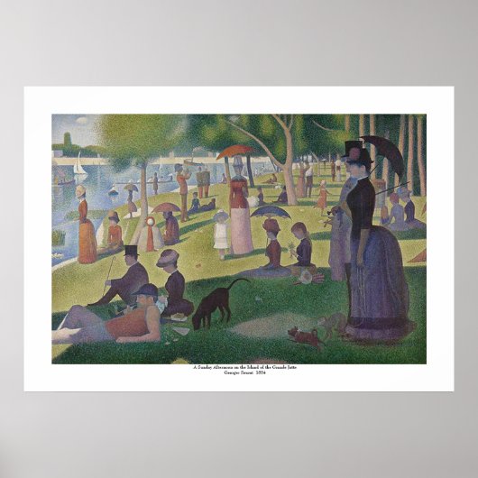 Georges Seurat Poster (Vorne)