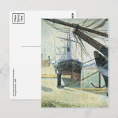 Georges Seurat Postkarte (Vorne/Hinten)