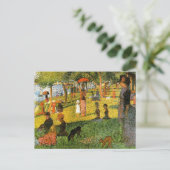 Georges Seurat Postkarte (Stehend Vorderseite)