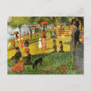 Georges Seurat Postkarte