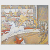Georges Seurat’s The Circus 1891 Geschenkpapier (Flach)