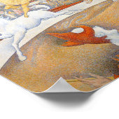 Georges Seurat’s The Circus 1891 Poster (Ecke)