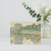 Georges Seurat - Seine in Courbevoie Postkarte (Stehend Vorderseite)