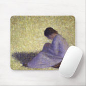 Georges Seurat - Sitzfrau Mousepad (Mit Mouse)
