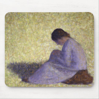 Georges Seurat - Sitzfrau Mousepad