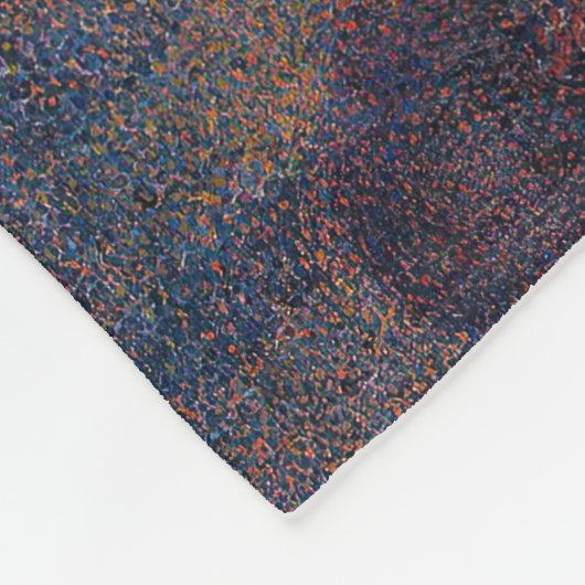 Georges Seurat - Slideshow Circus Fleecedecke (Ecke)