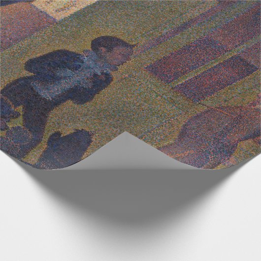 Georges Seurat - Slideshow Circus Geschenkpapier (Ecke)