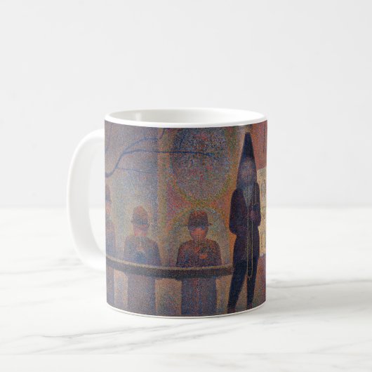 Georges Seurat - Slideshow Circus Kaffeetasse (Vorderseite Links)
