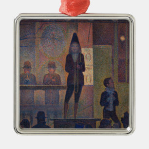 Georges Seurat - Slideshow Circus Ornament Aus Metall