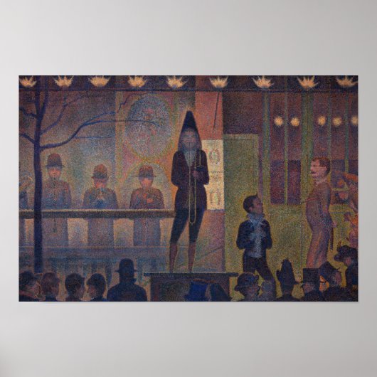 Georges Seurat - Slideshow Circus Poster (Vorne)