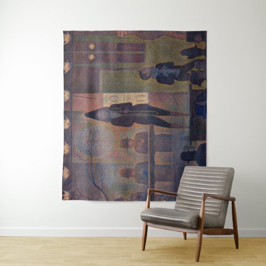 Georges Seurat - Slideshow Circus Wandteppich (Beispiel)