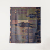 Georges Seurat - Slideshow Circus Wandteppich (Vorderseite)