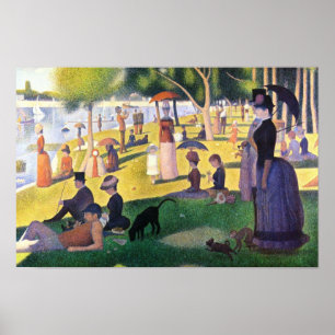 Georges Seurat-Sunday in La Grande Jatte Poster