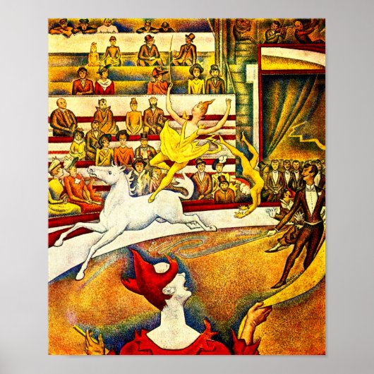 Georges Seurat - The Circus - Le Cirque Poster (Vorne)