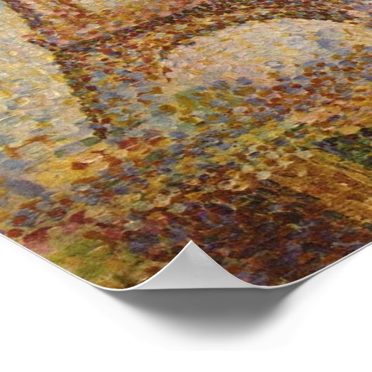 Georges Seurat-The Eiffel Tower Poster (Ecke)