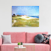 Georges Seurat View of Fort Samson Leinwanddruck (Insitu (Wohnzimmer))