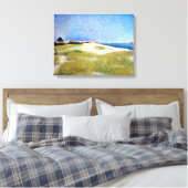 Georges Seurat View of Fort Samson Leinwanddruck (Insitu (Schlafzimmer))