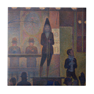 Georges Seurat - Zirkusplakat Fliese