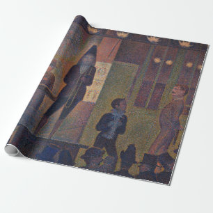 Georges Seurat - Zirkusplakat Geschenkpapier