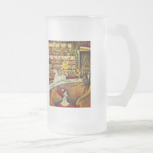 Georges Seurats Der Zirkus (1891) Mattglas Bierglas